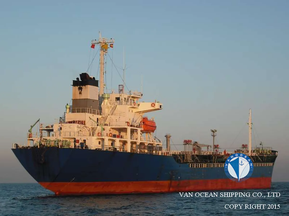 Kapal tanker minyak/kimia untuk dijual
