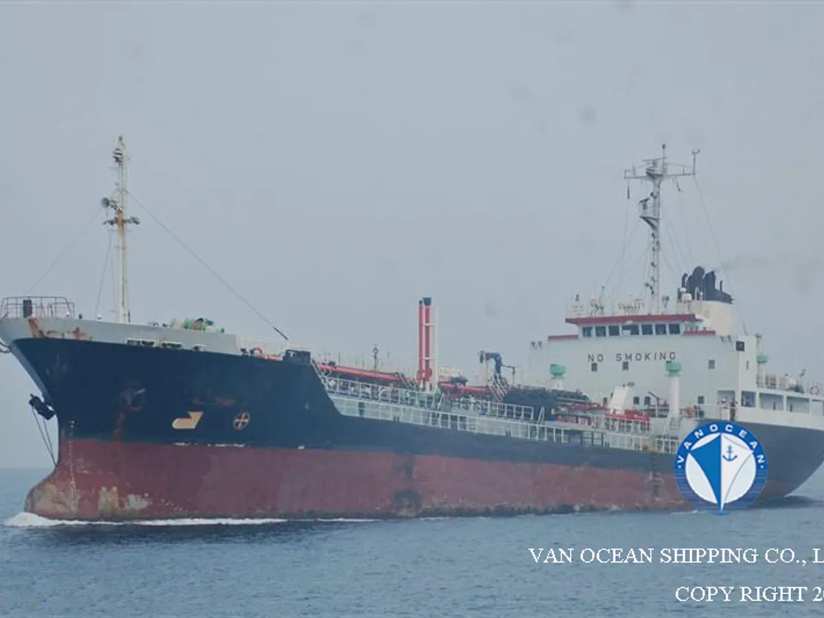Kapal tanker minyak/kimia untuk dijual