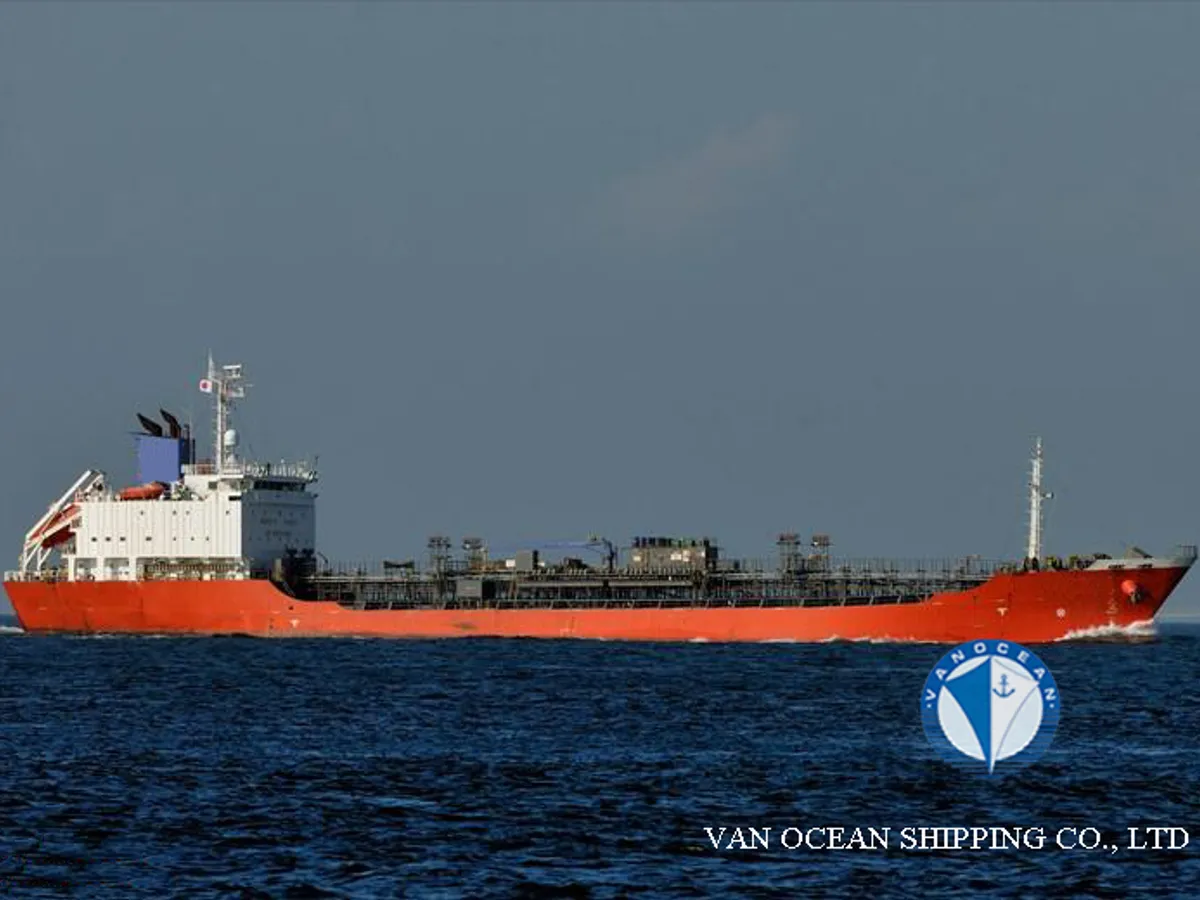 Kapal tanker minyak/kimia untuk dijual