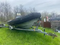 Perahu karet kaku untuk dijual