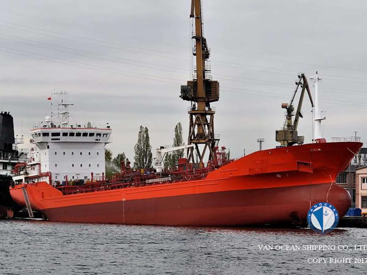 Kapal tanker minyak/kimia untuk dijual