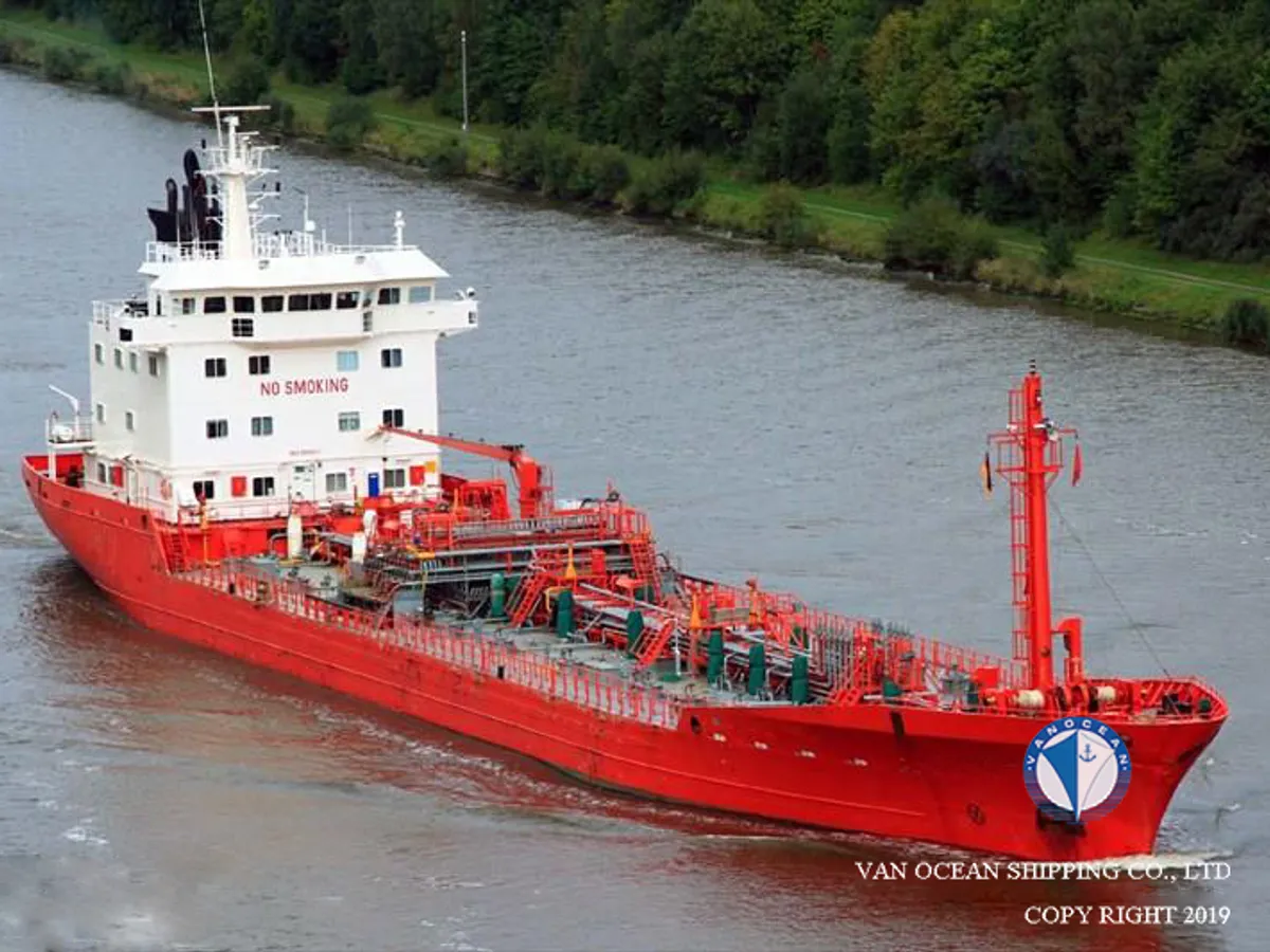 Kapal tanker minyak/kimia untuk dijual