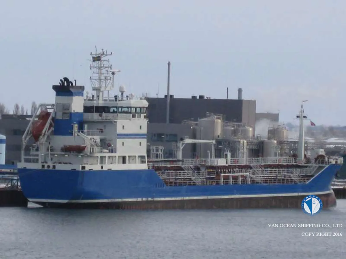 Kapal tanker minyak/kimia untuk dijual