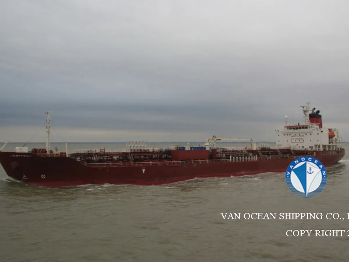 Kapal tanker minyak/kimia untuk dijual