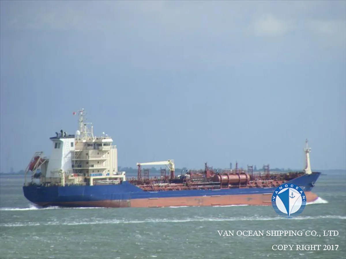 Kapal tanker minyak/kimia untuk dijual