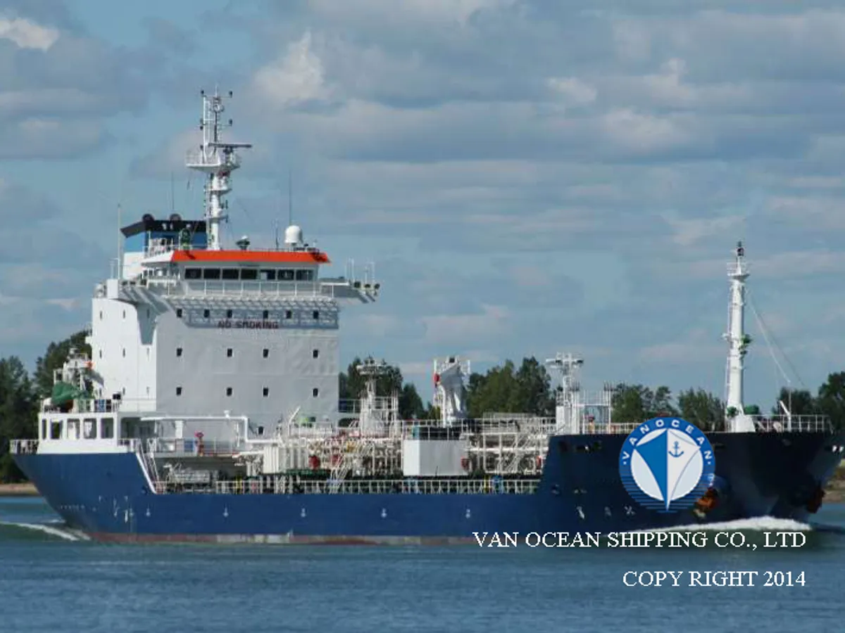 Kapal tanker minyak/kimia untuk dijual
