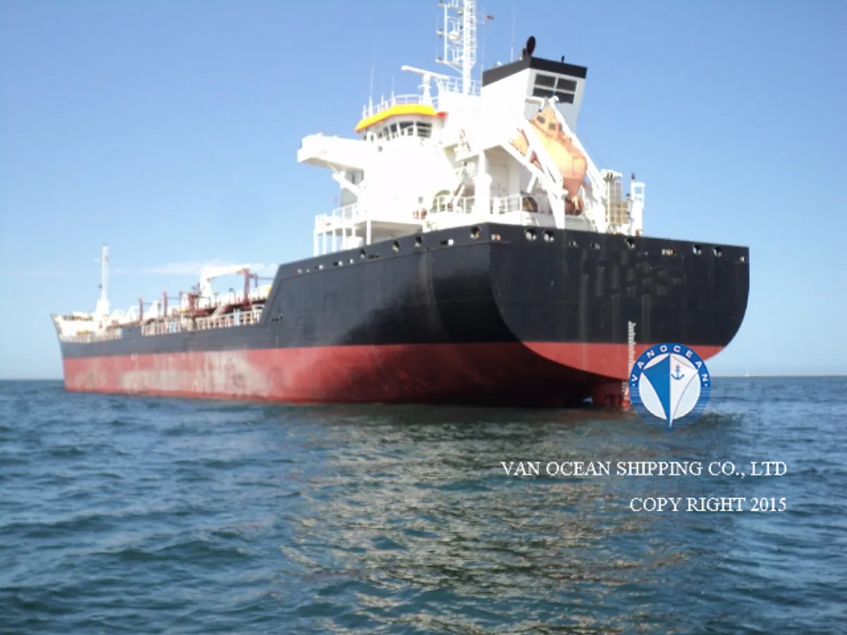 Kapal tanker minyak/kimia untuk dijual