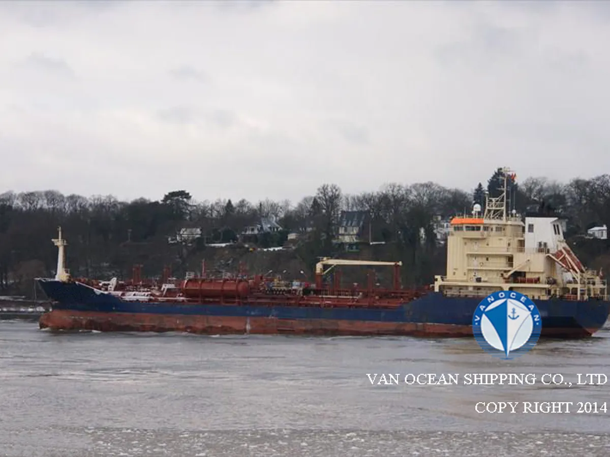 Kapal tanker minyak/kimia untuk dijual