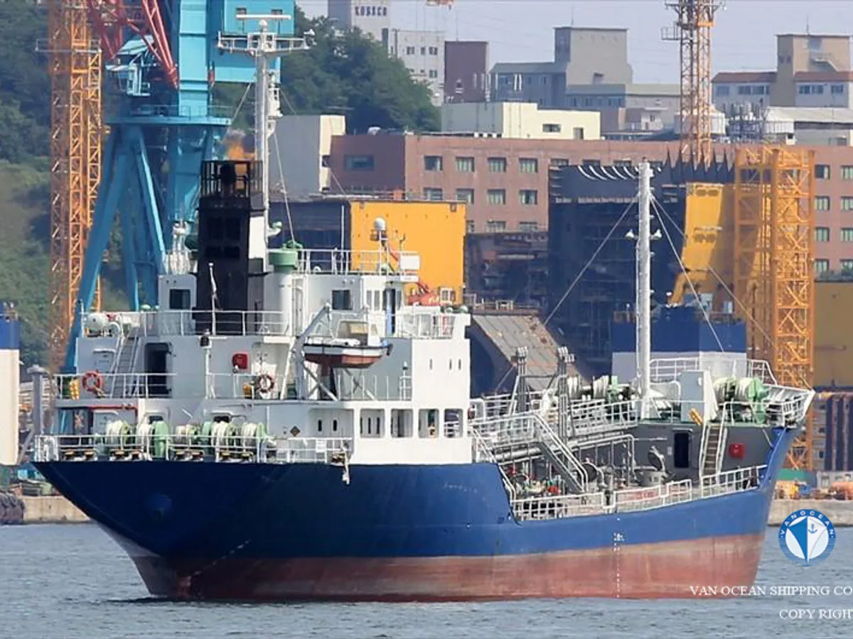 Kapal tanker minyak/kimia untuk dijual