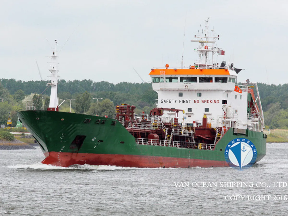 Kapal tanker minyak/kimia untuk dijual