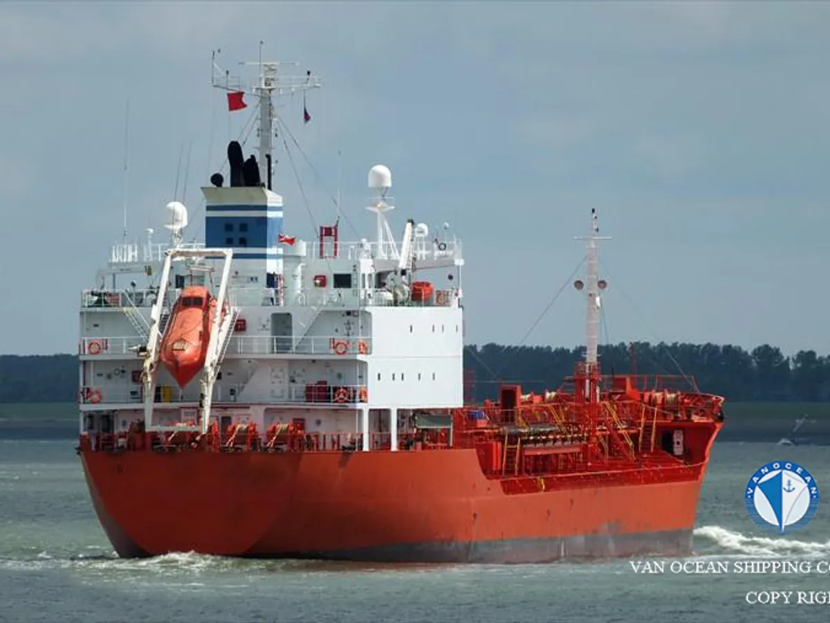 Kapal tanker minyak/kimia untuk dijual