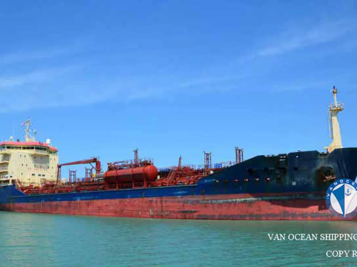 Kapal tanker minyak/kimia untuk dijual