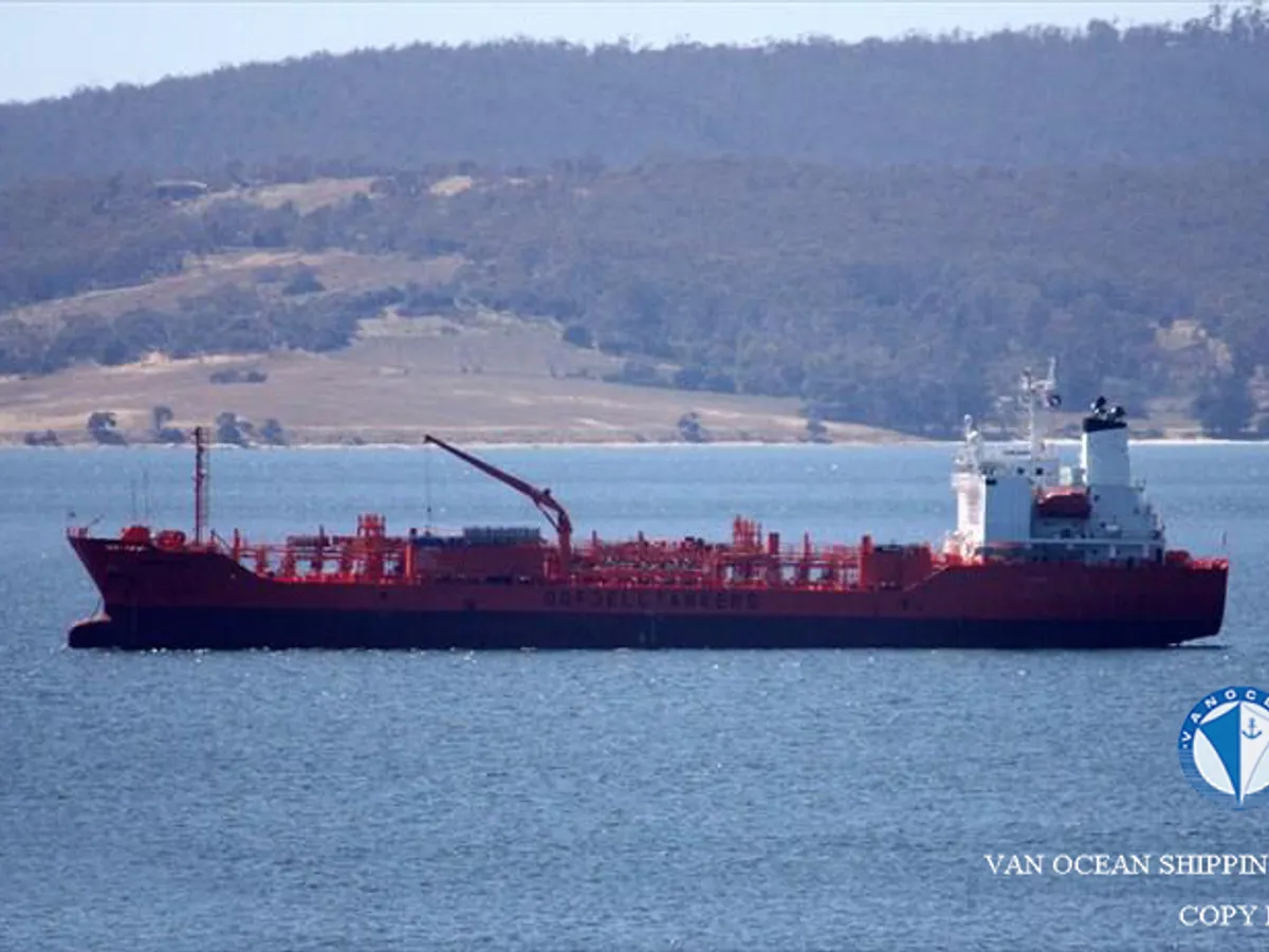Kapal tanker minyak/kimia untuk dijual