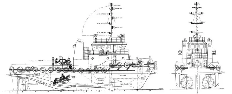 Kapal tunda untuk dijual