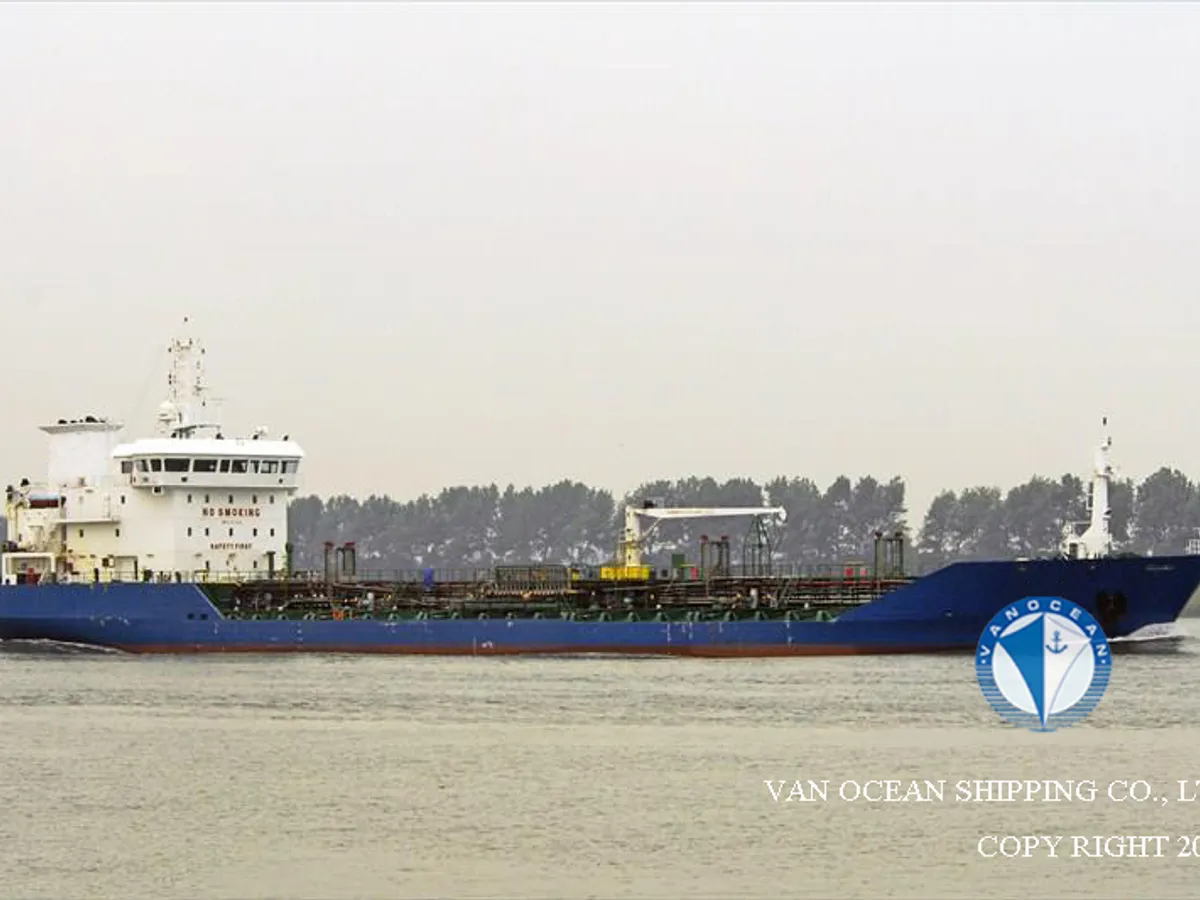 Kapal tanker minyak/kimia untuk dijual