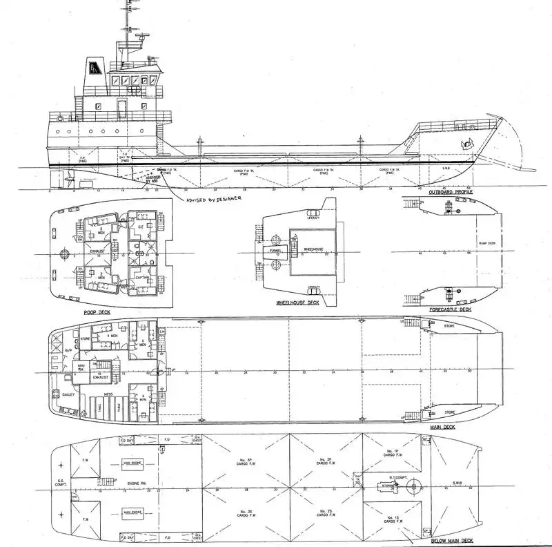 Kapal pendarat, tank untuk dijual