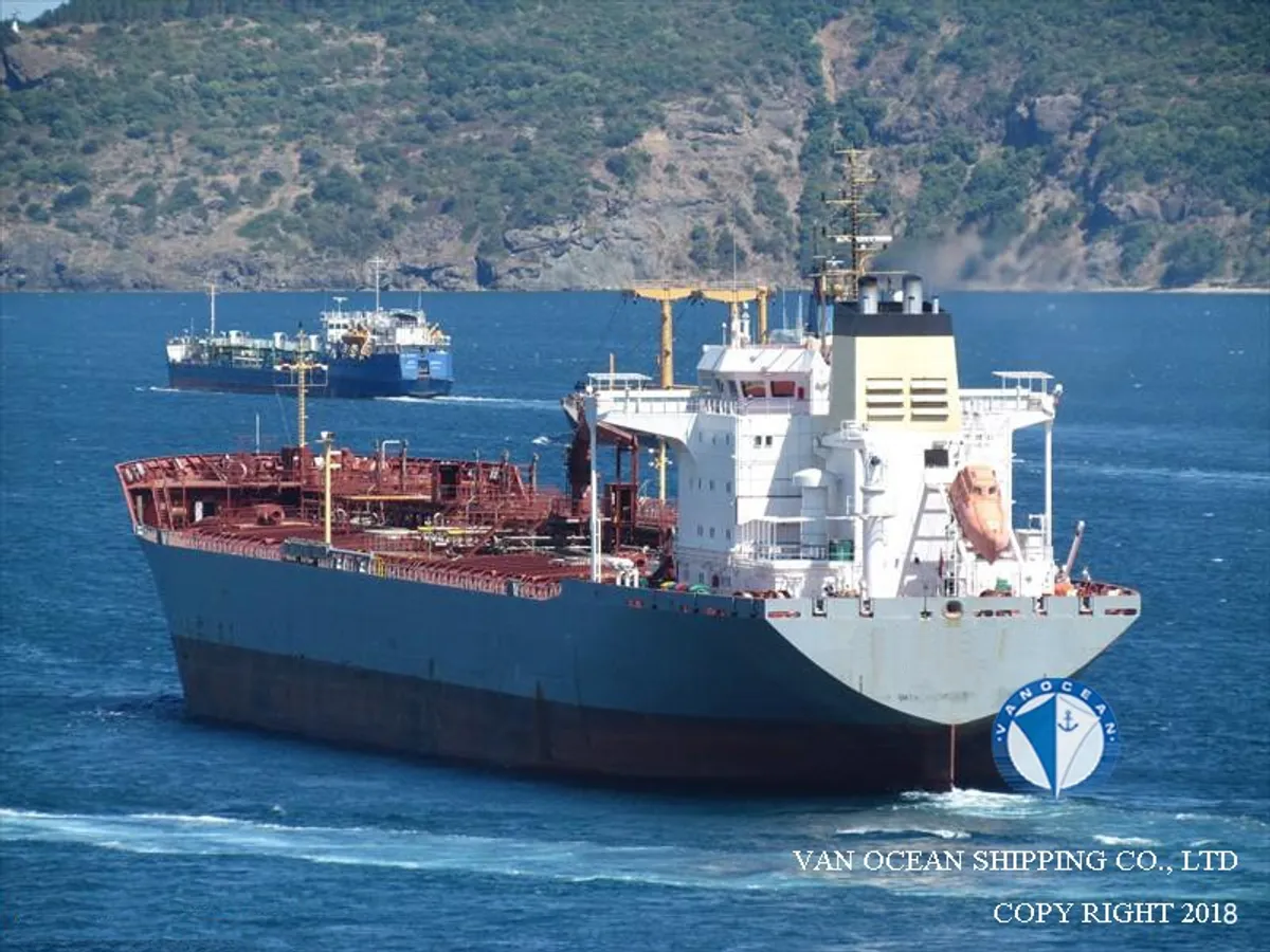 Kapal tanker minyak/kimia untuk dijual