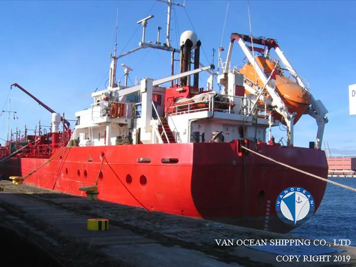 Kapal tanker minyak/kimia untuk dijual