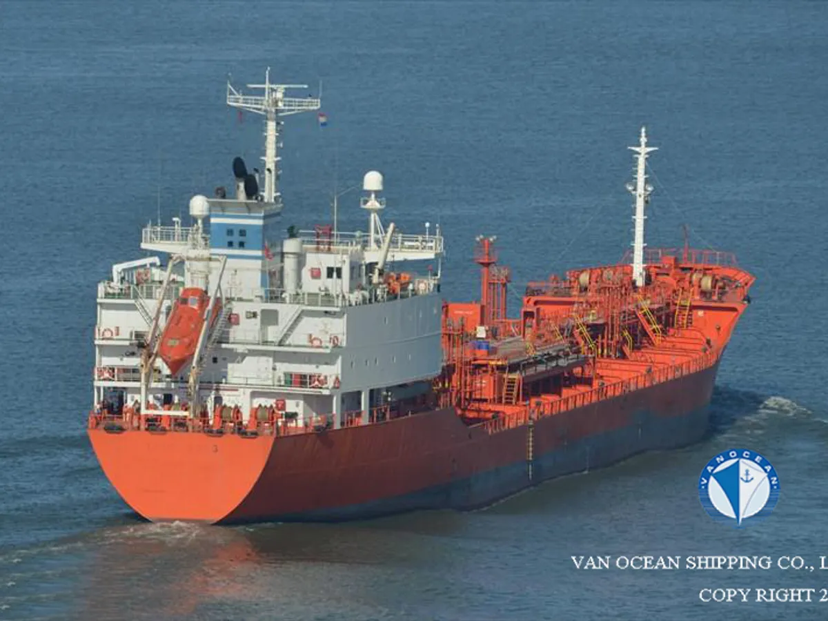 Kapal tanker minyak/kimia untuk dijual