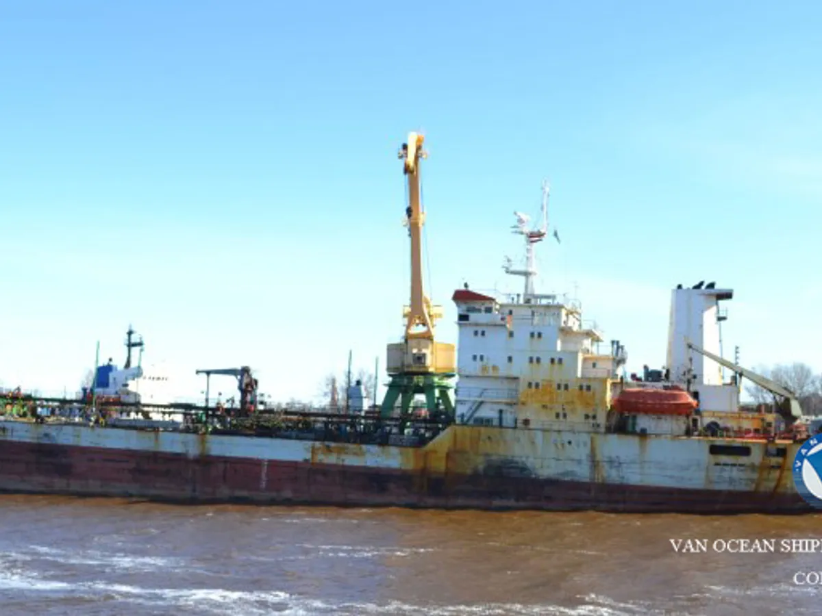 Kapal tanker minyak/kimia untuk dijual