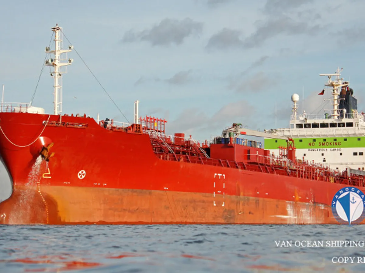 Kapal tanker minyak/kimia untuk dijual