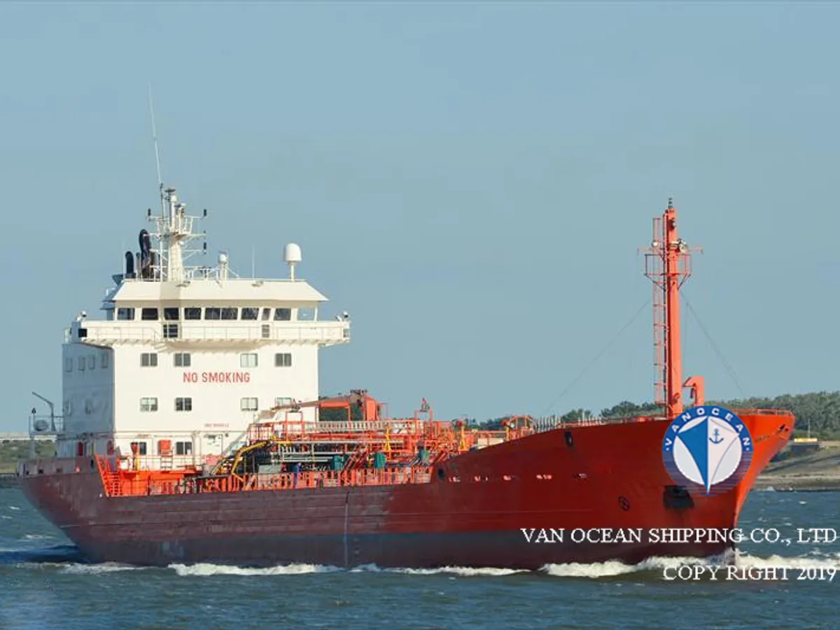 Kapal tanker minyak/kimia untuk dijual