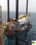 Rig pengeboran lepas pantai untuk dijual