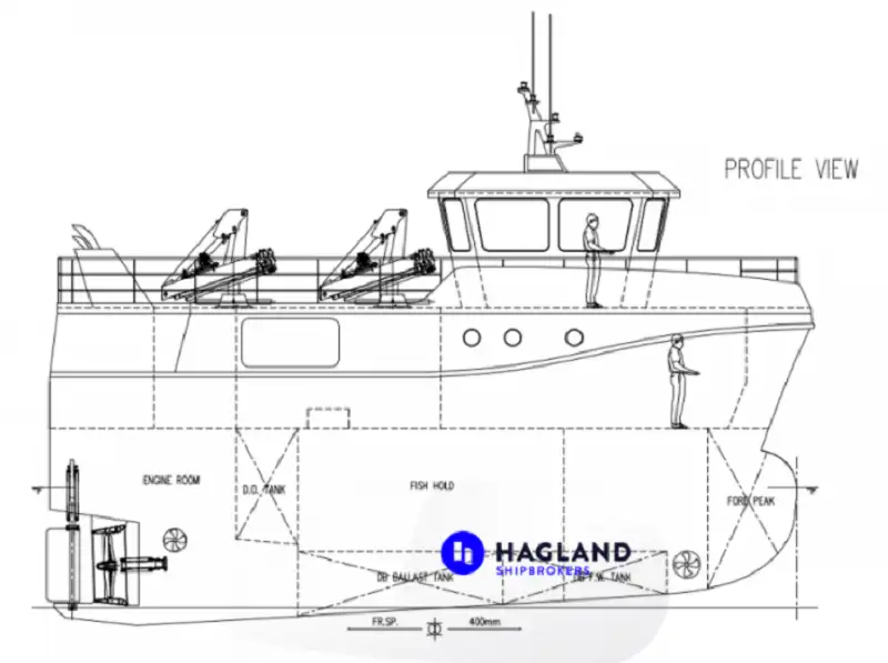 Kapal pukat panjang untuk dijual