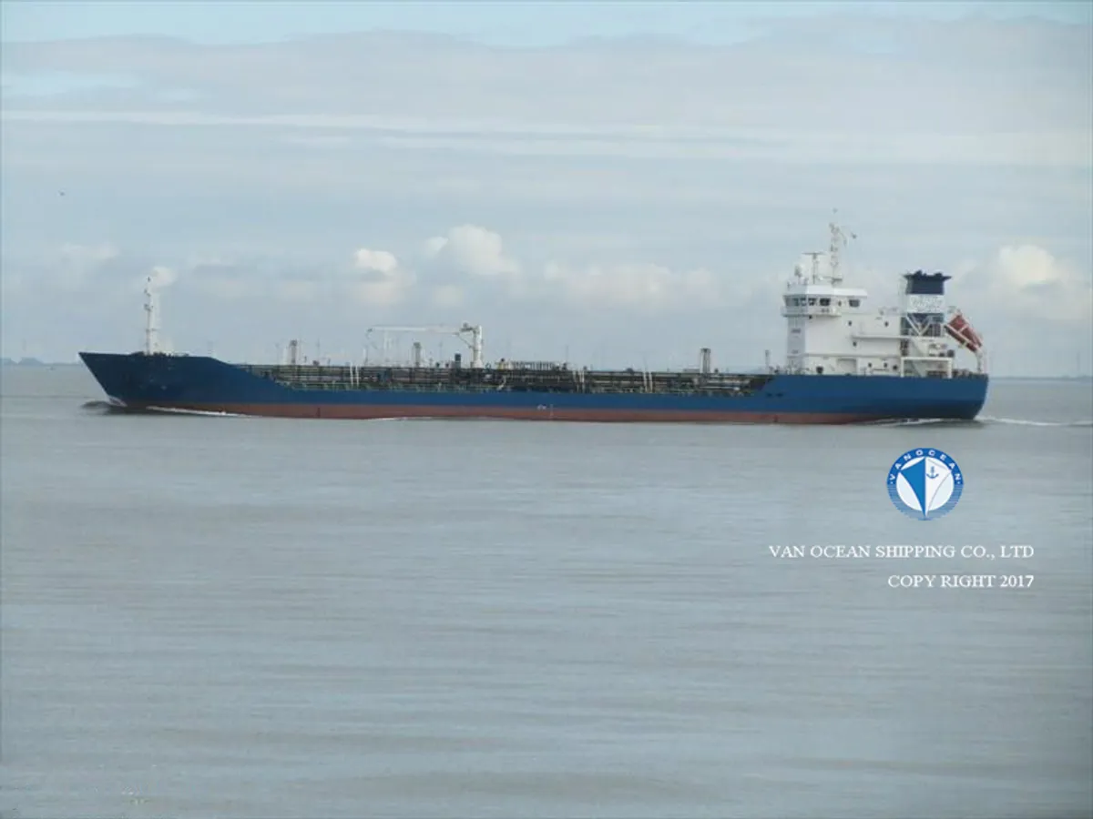 Kapal tanker minyak/kimia untuk dijual