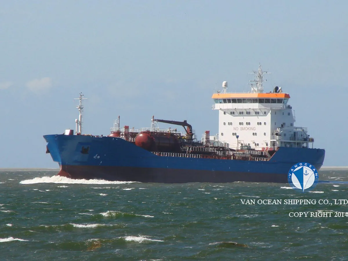 Kapal tanker minyak/kimia untuk dijual