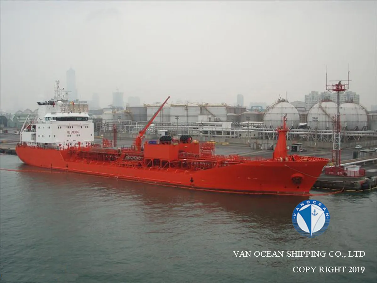 Kapal tanker minyak/kimia untuk dijual