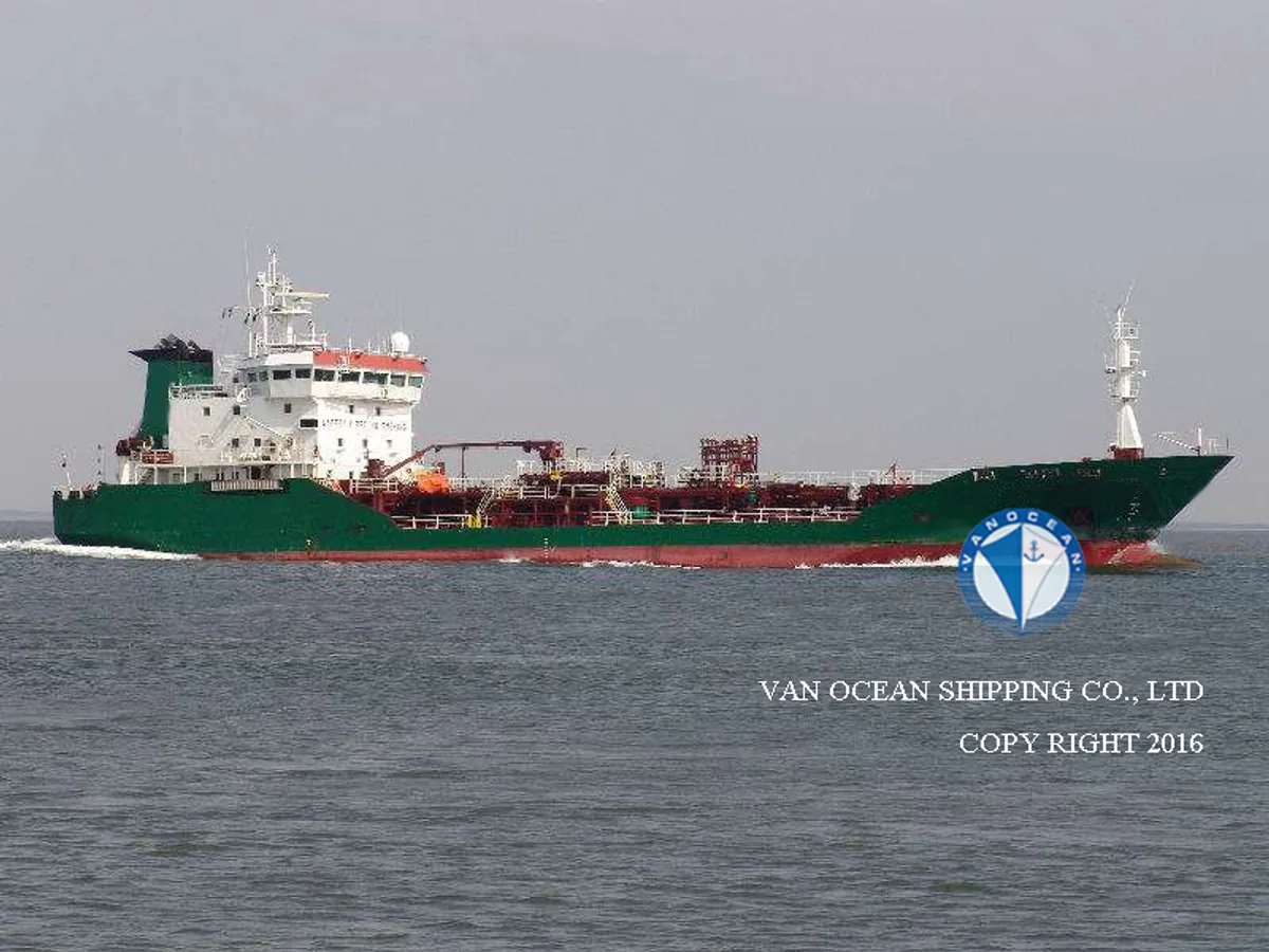 Kapal tanker minyak/kimia untuk dijual