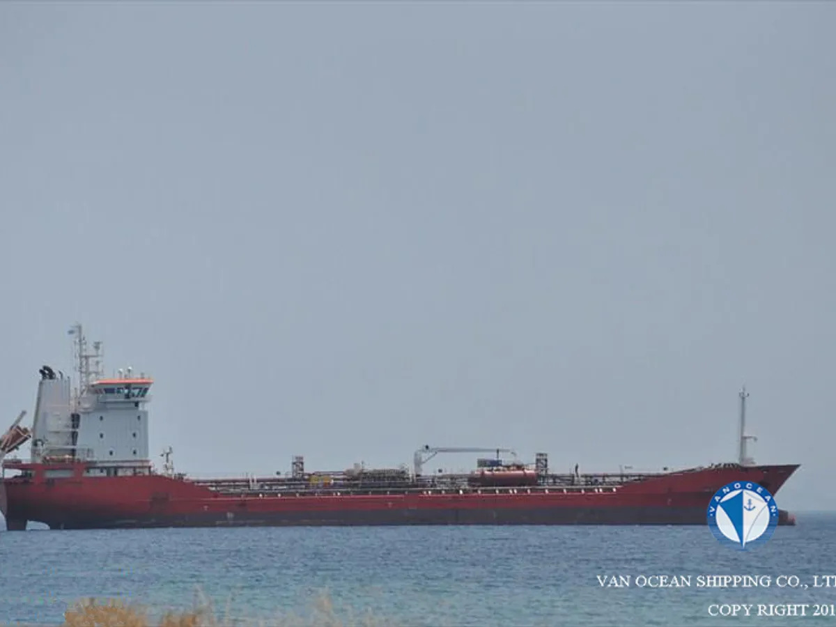 Kapal tanker minyak/kimia untuk dijual
