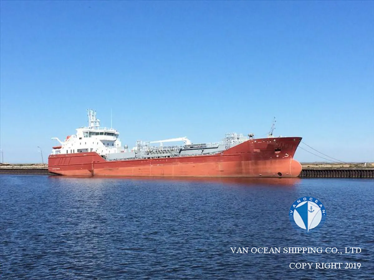 Kapal tanker minyak/kimia untuk dijual