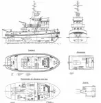 Kapal tunda untuk dijual