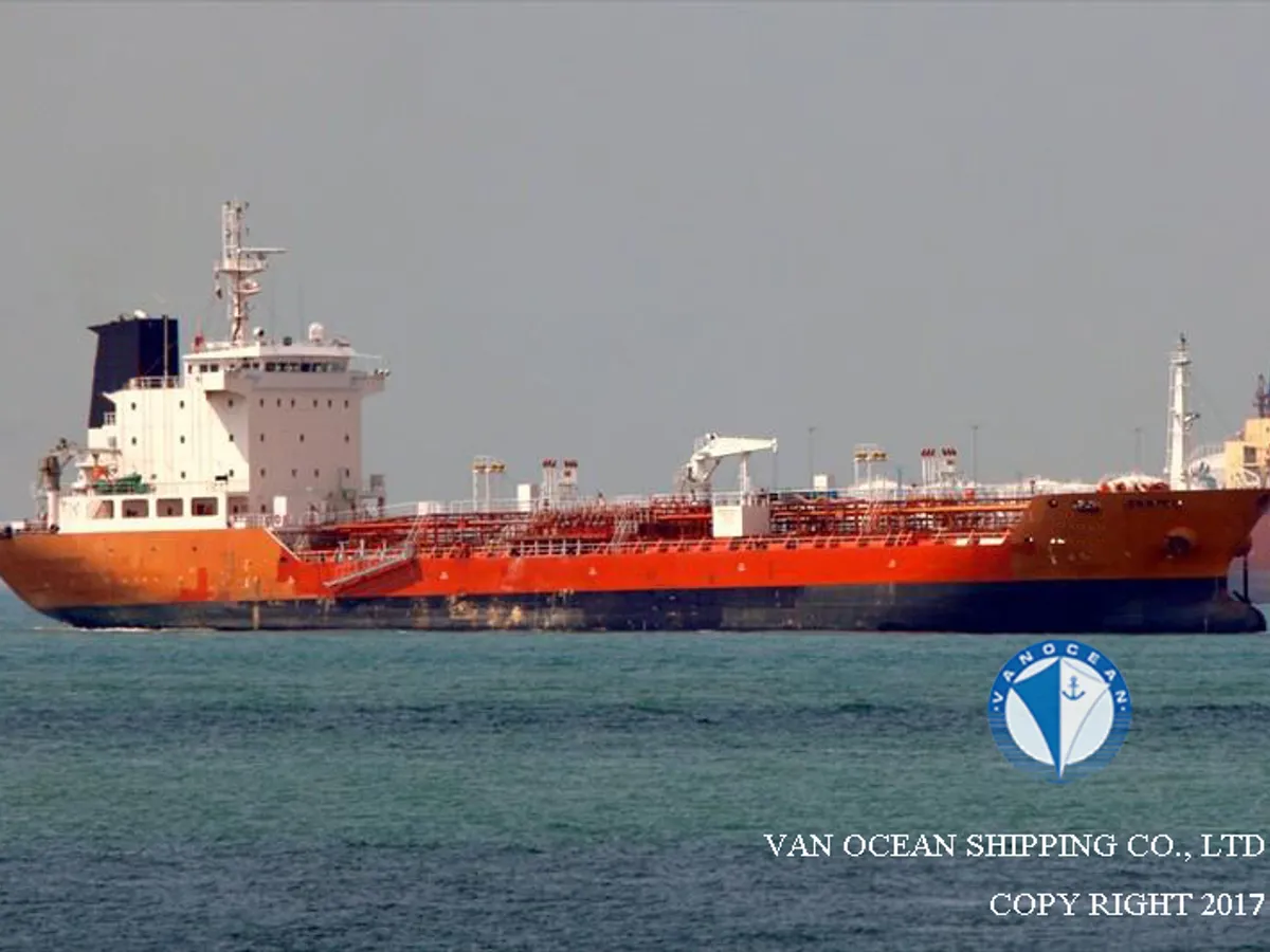 Kapal tanker minyak/kimia untuk dijual