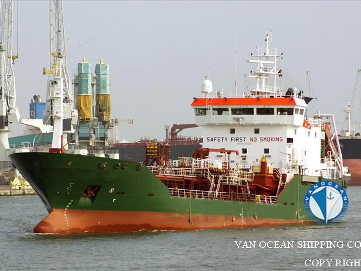 Kapal tanker minyak/kimia untuk dijual