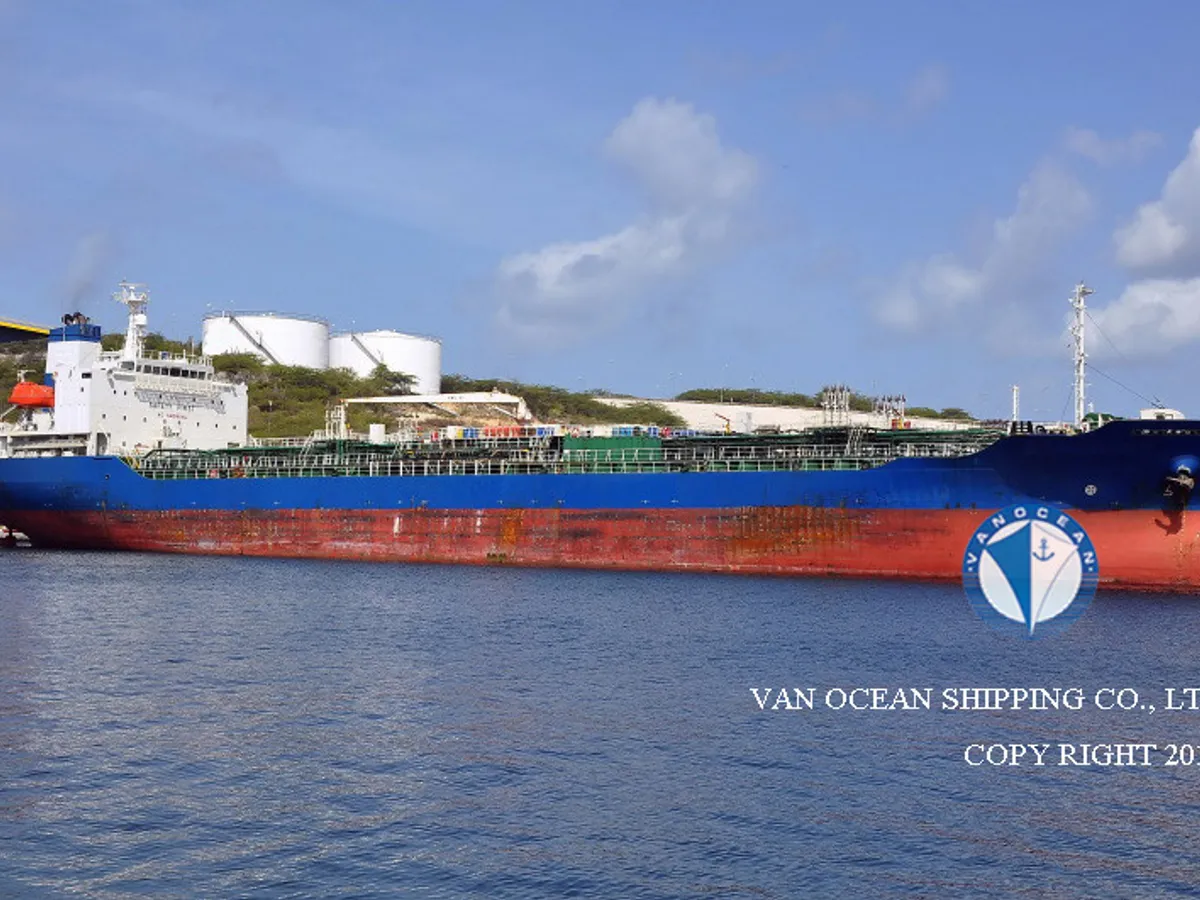 Kapal tanker minyak/kimia untuk dijual