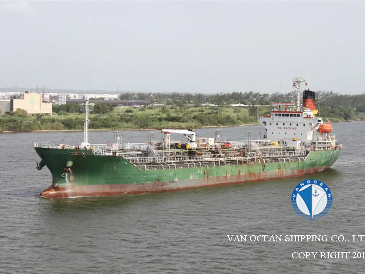 Kapal tanker minyak/kimia untuk dijual