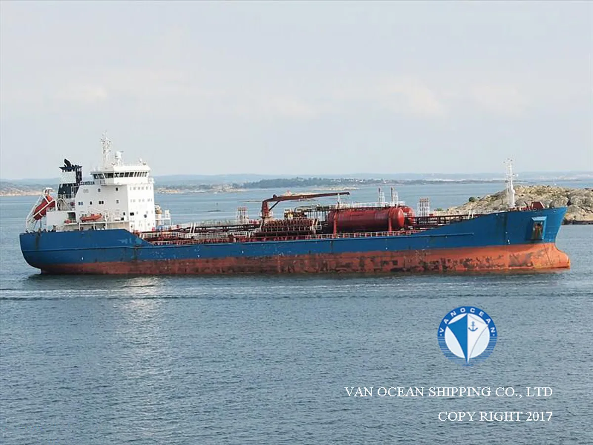 Kapal tanker minyak/kimia untuk dijual
