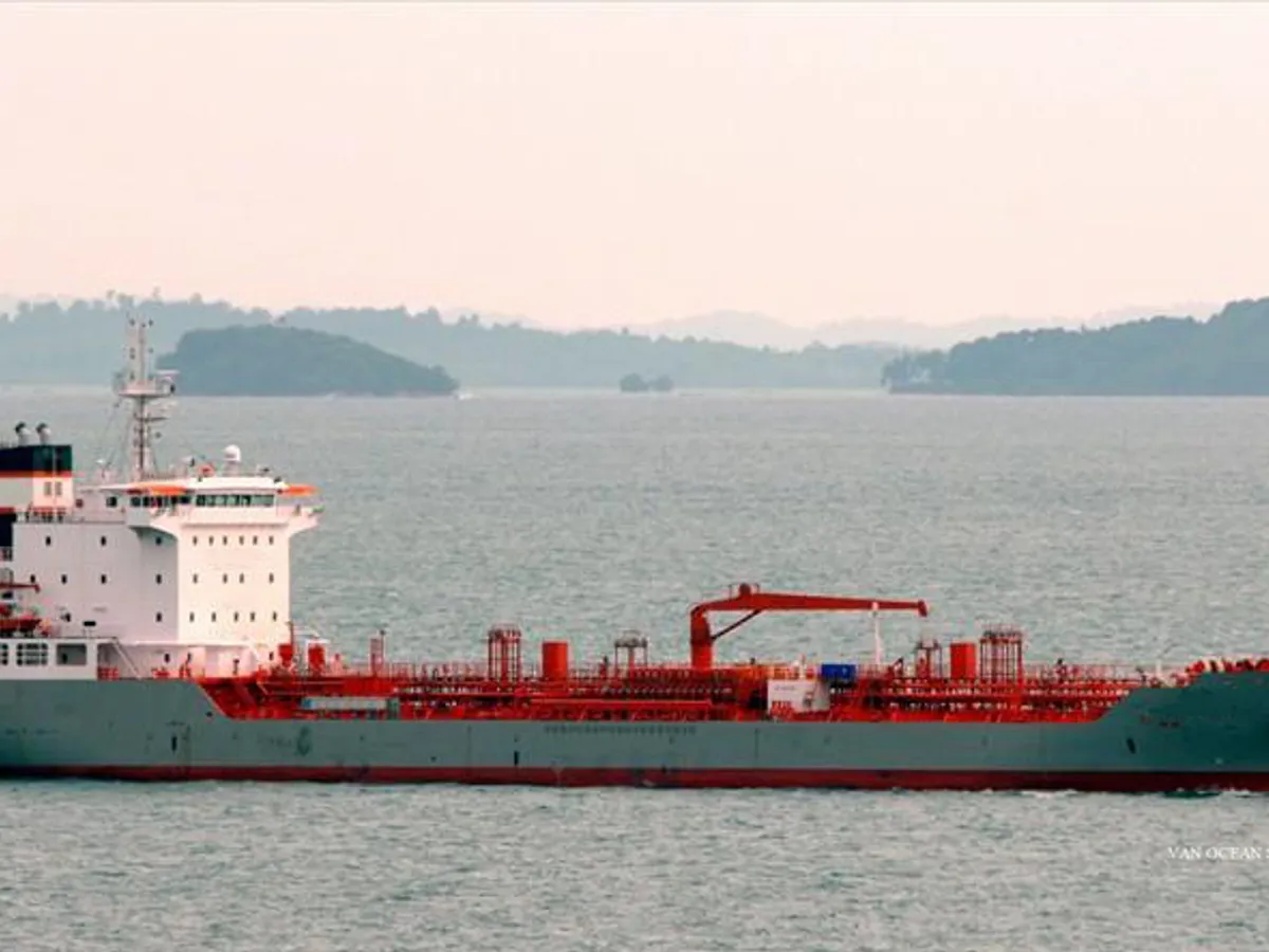 Kapal tanker minyak/kimia untuk dijual