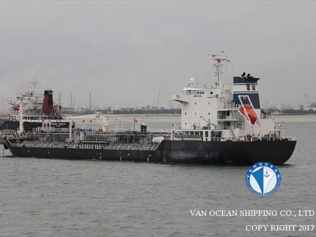 Kapal tanker minyak/kimia untuk dijual