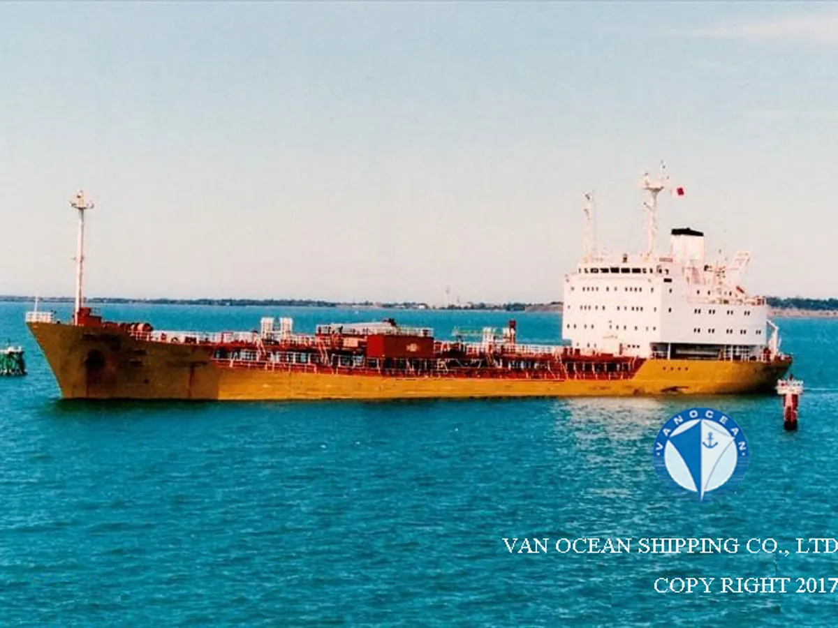 Kapal tanker minyak/kimia untuk dijual