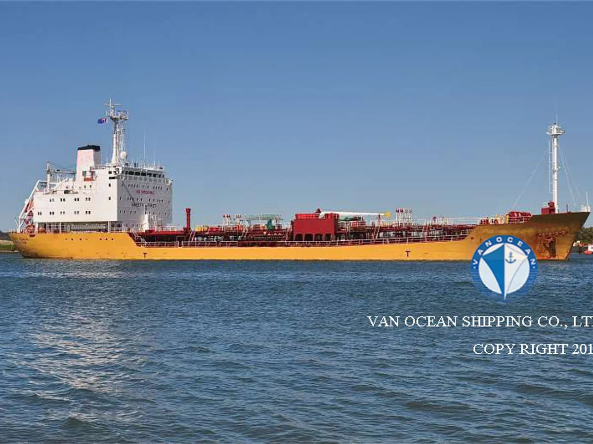 Kapal tanker minyak/kimia untuk dijual