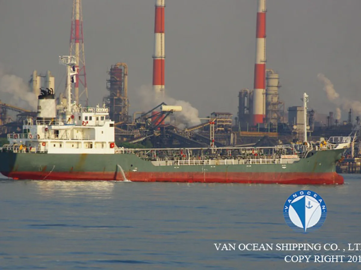 Kapal tanker minyak/kimia untuk dijual