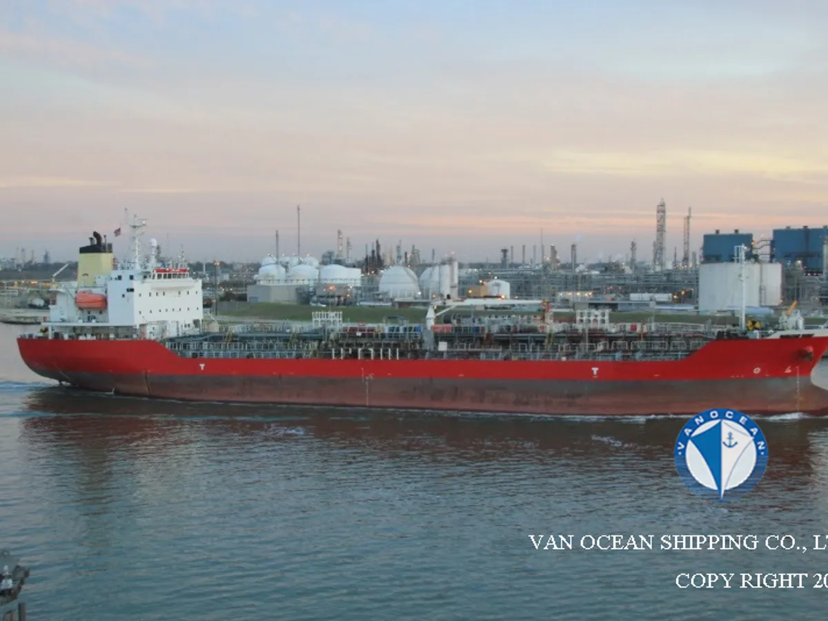 Kapal tanker minyak/kimia untuk dijual