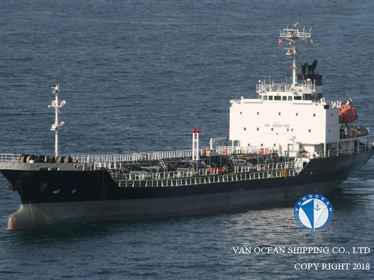 Kapal tanker minyak/kimia untuk dijual