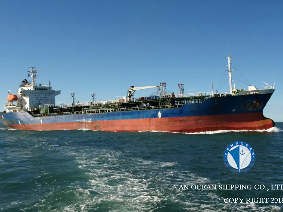 Kapal tanker minyak/kimia untuk dijual