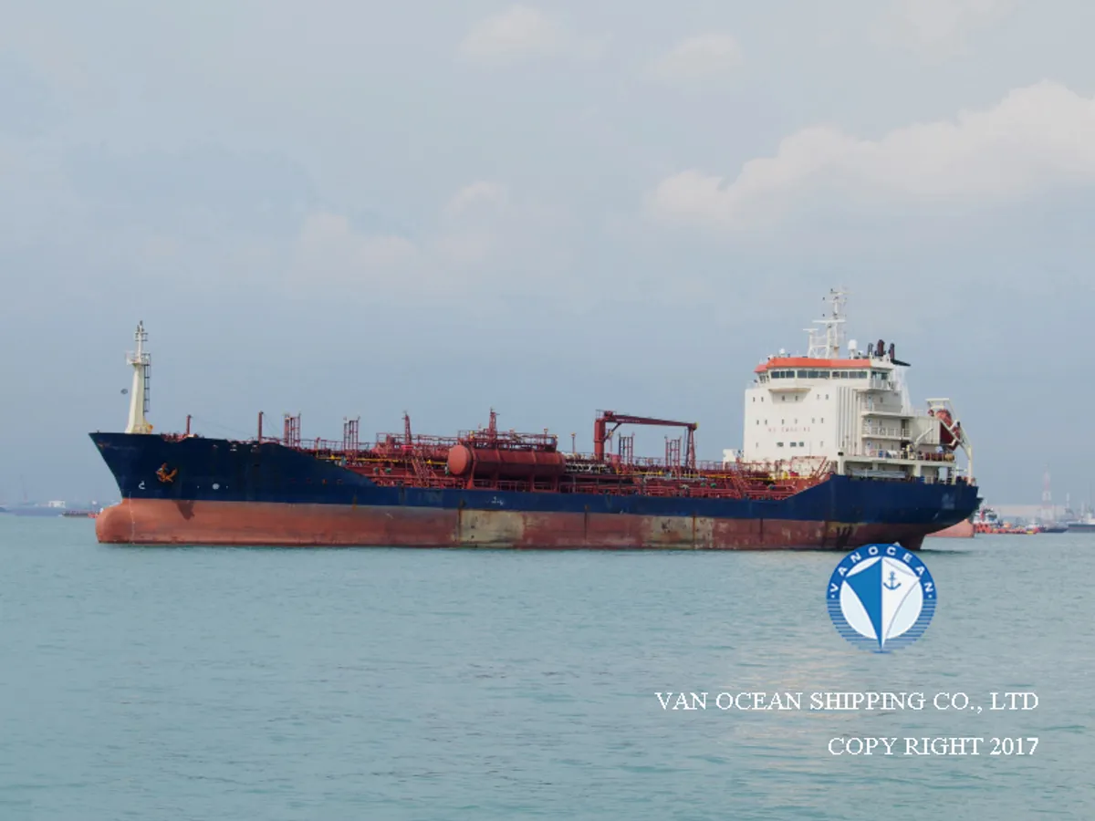 Kapal tanker minyak/kimia untuk dijual
