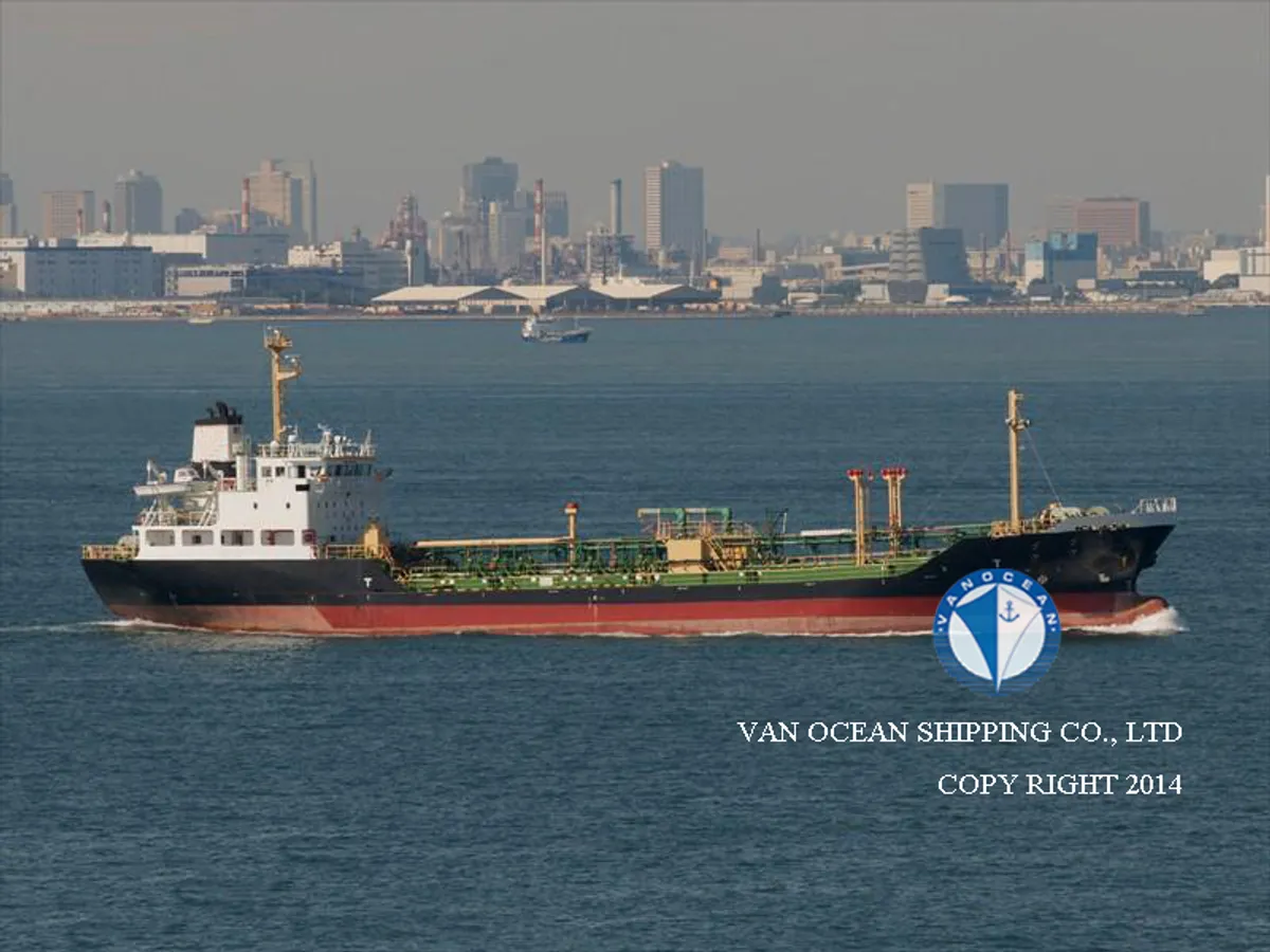 Kapal tanker minyak/kimia untuk dijual